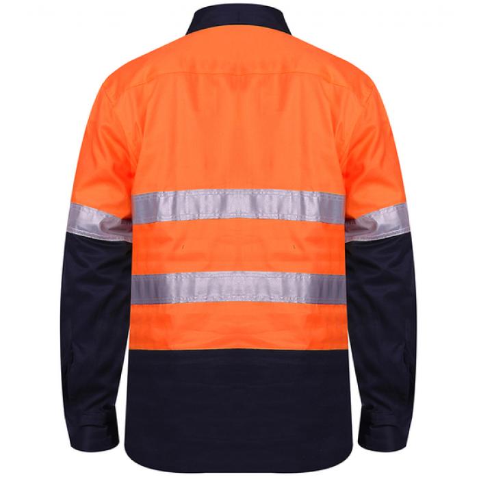 Closed Front L/S 2 Tone 3M Tape