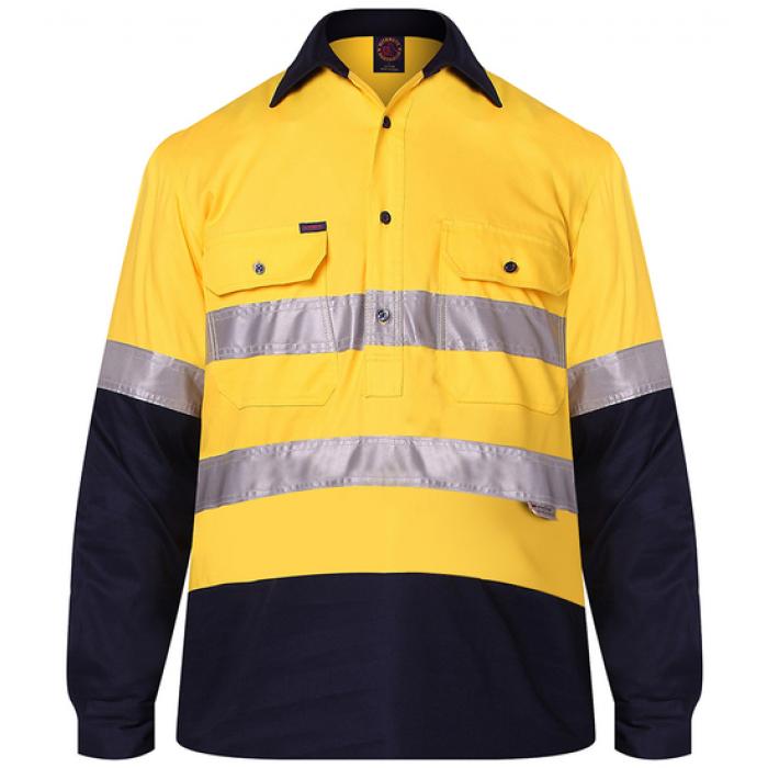 Closed Front L/S 2 Tone 3M Tape