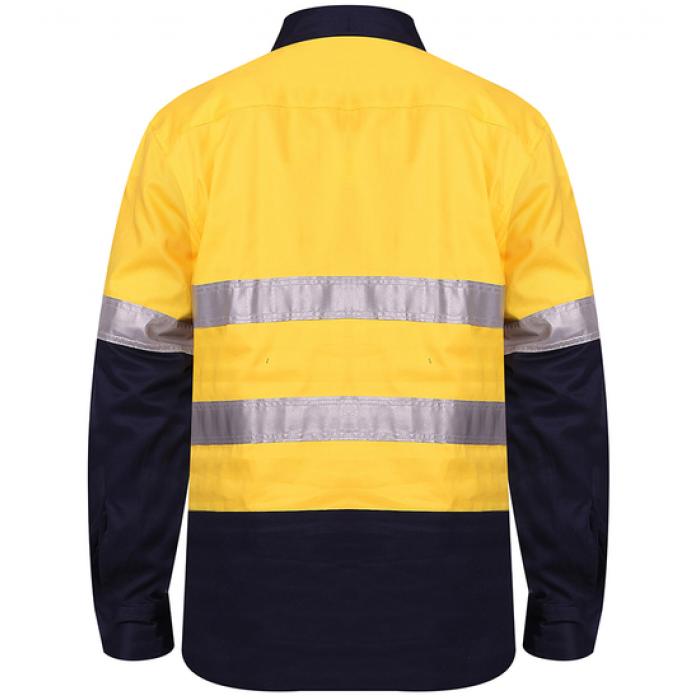 Closed Front L/S 2 Tone 3M Tape