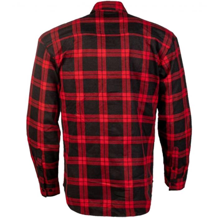 Open Front Flannelette Shirt