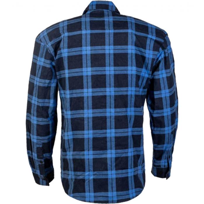 Open Front Flannelette Shirt