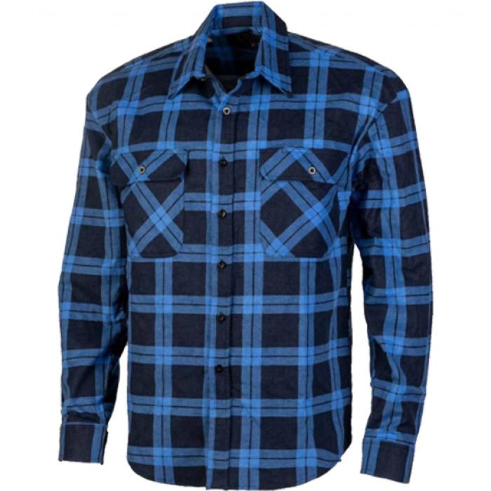 Open Front Flannelette Shirt