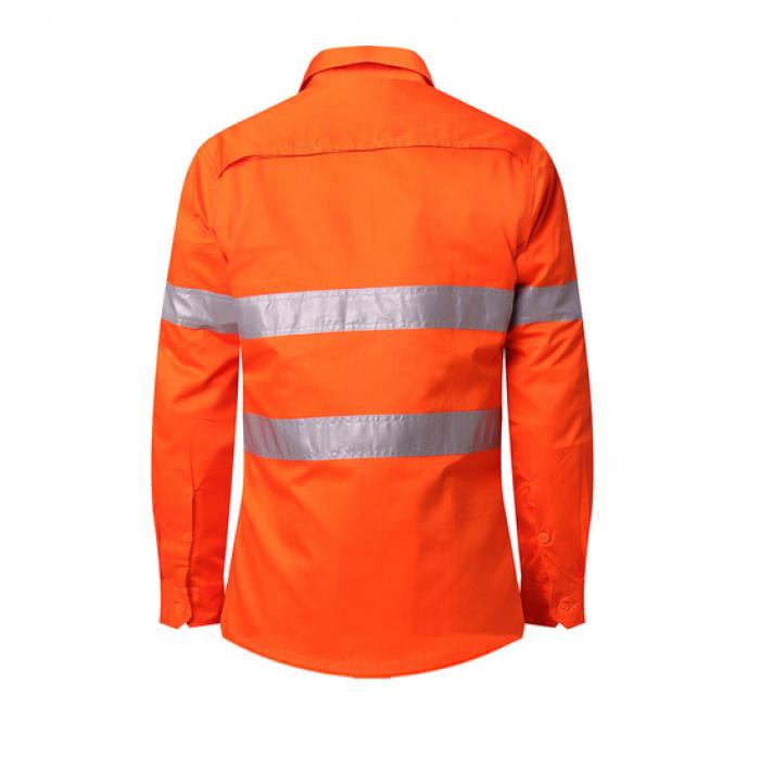 Ladies Vented Light Weight Open Front
