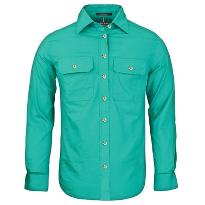 Women's Pilbara Open Front L/S Shirt