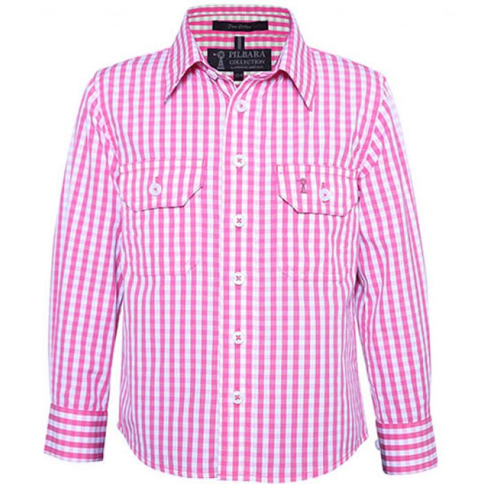 Pilbara Kids Long Sleeve Shirt