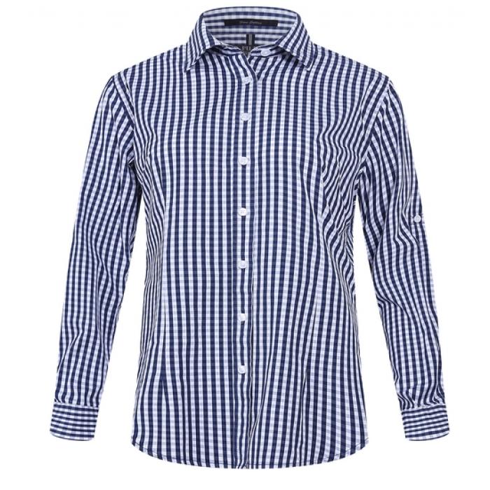 Pilbara Ladies Check L/S Shirt