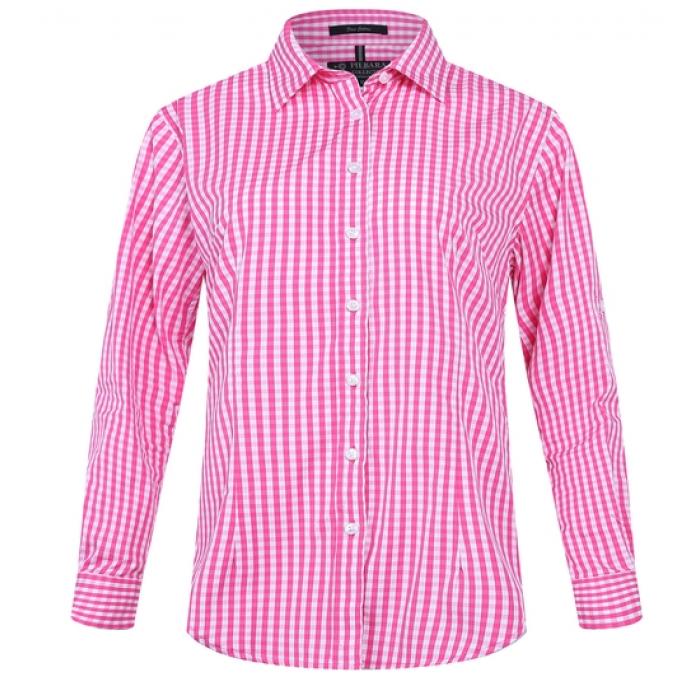 Pilbara Ladies Check L/S Shirt