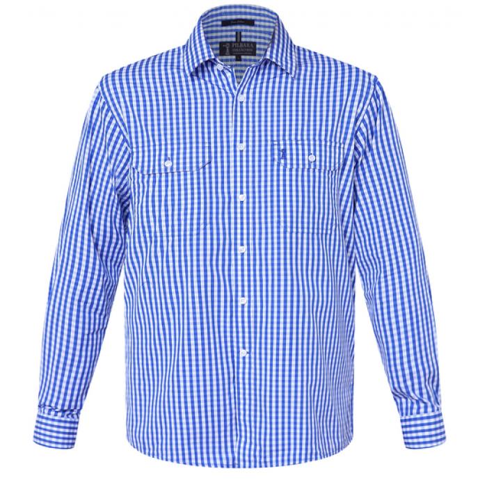 Pilbara Men's Check L/S Shirt
