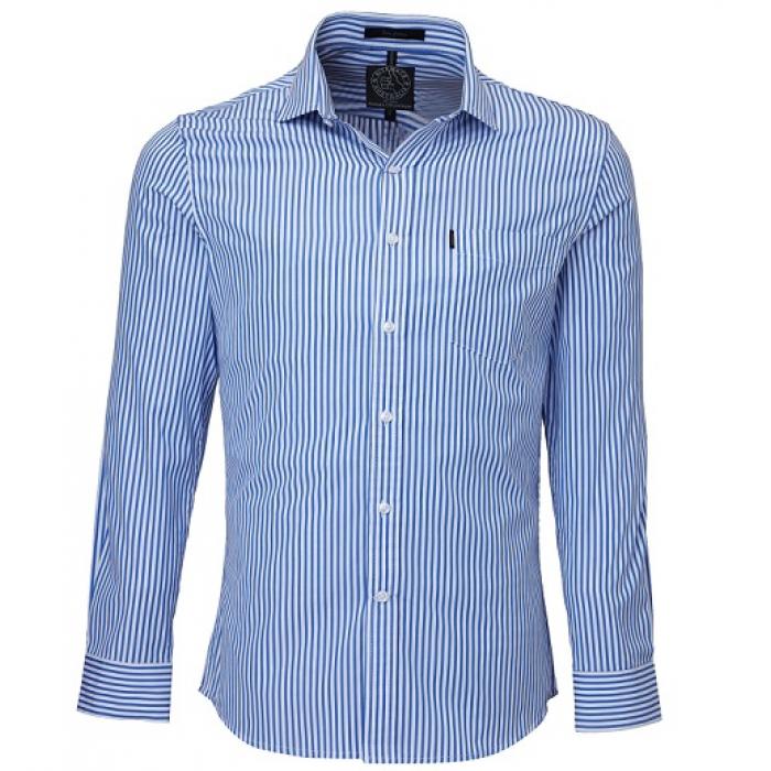 Pilbara Men's L/S Shirt Single Pocket