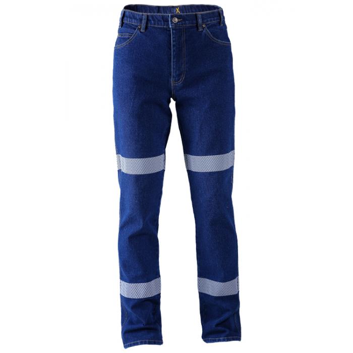 Rmx Flexible Fit Stretch Denim Jeans Reflective