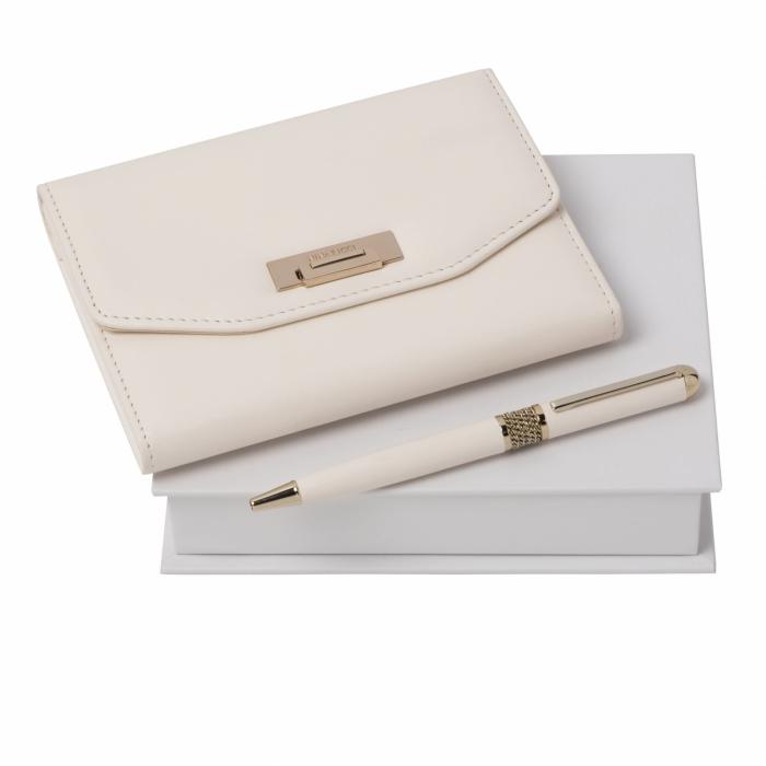 Set Nina Ricci Lait (ballpoint Pen & Note Pad A6)