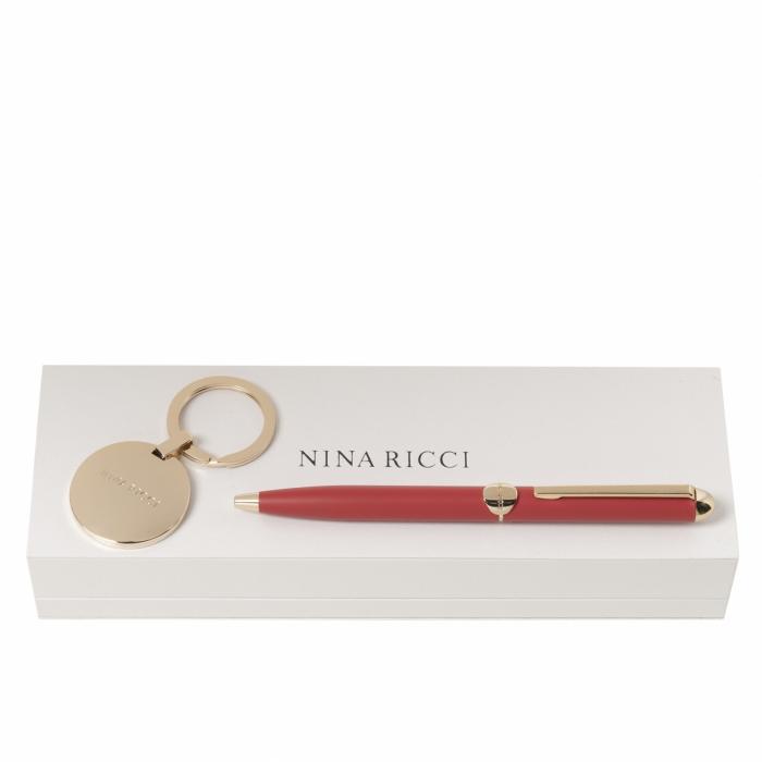 Set Mã©daillon (ballpoint Pen & Key Ring)