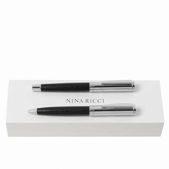 Set Sellier Noir (ballpoint Pen & Rollerball Pen)