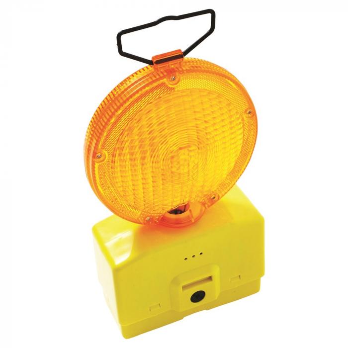 Road Safety Light Yellow (With 2 x 6v Batteries)
