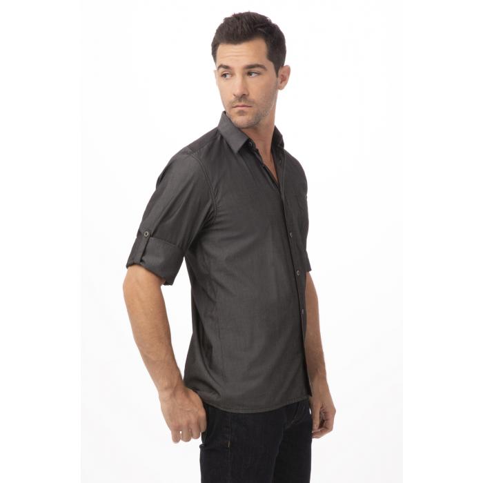 Detroit Long Sleeve Denim Shirt