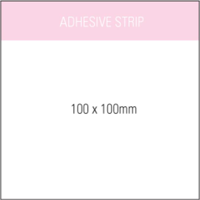 Stuk Note Pad 100x100White 4 Col 100 Leaf