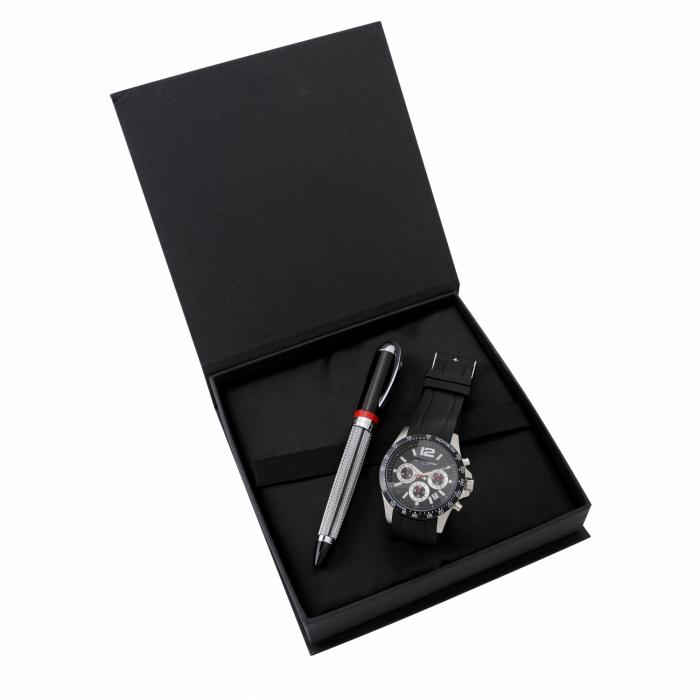 Set Jean-louis Scherrer (ballpoint Pen & Watch)