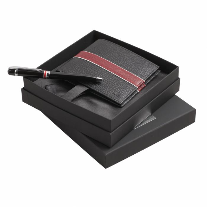Set Circuit Black (ballpoint Pen & Wallet)