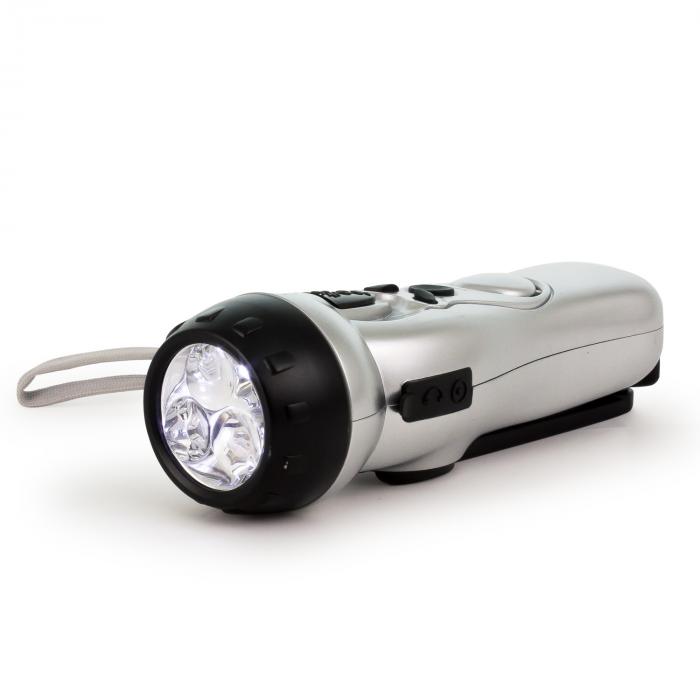 Dynamo Radio Torch With Siren & Charger
