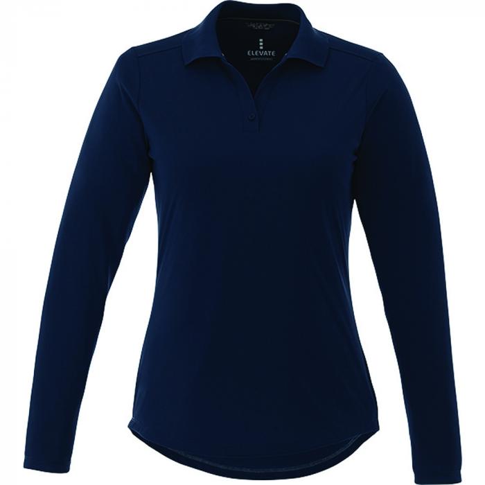 Elevated Mori Long Sleeve Polo - Womens