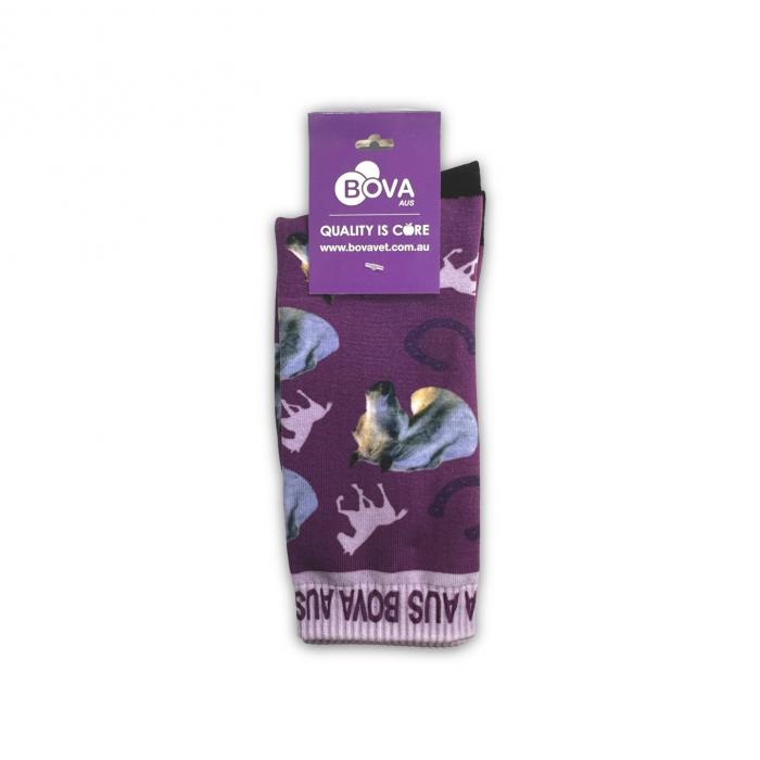 Full Colour Crew Socks with Header Card