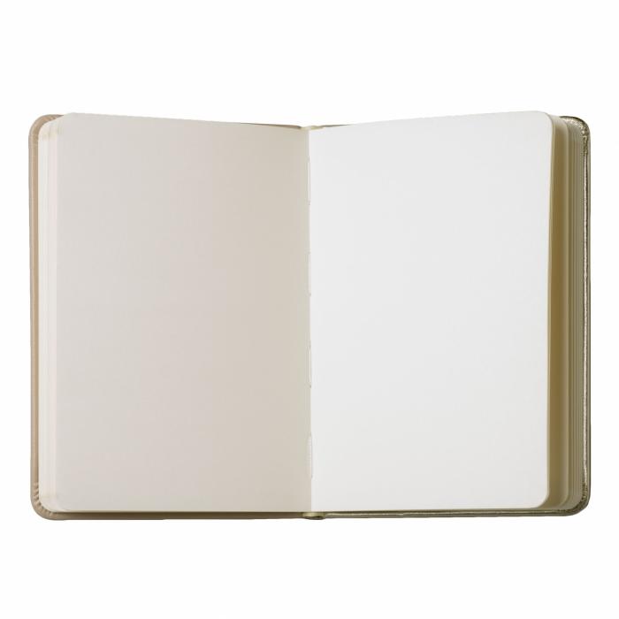Note Pad A6 Sienna Nude & Gold