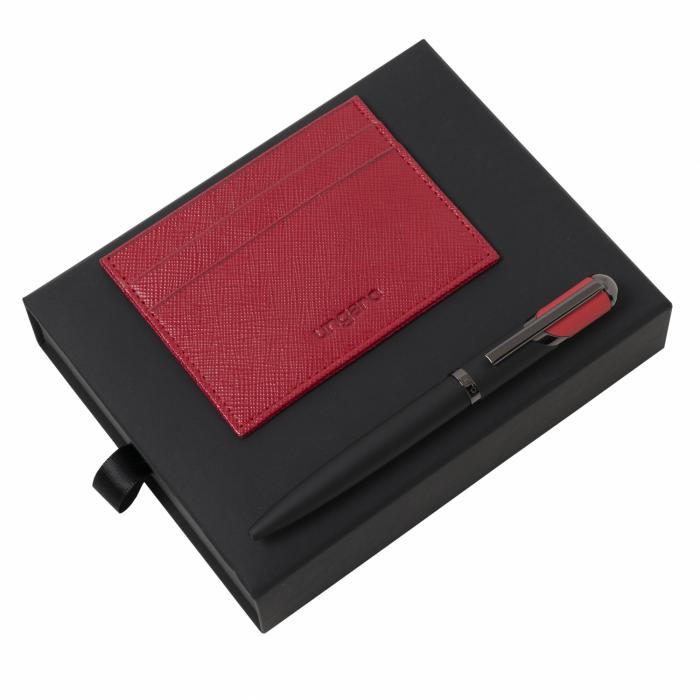 Set Cosmo Red (ballpoint Pen & Card Holder)