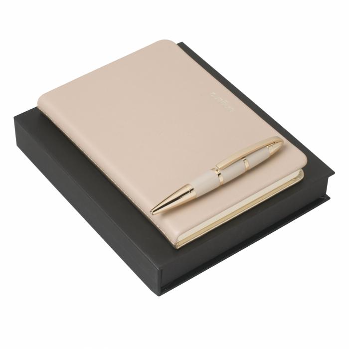 Set Sienna Nude & Gold (ballpoint Pen & Note Pad A6)