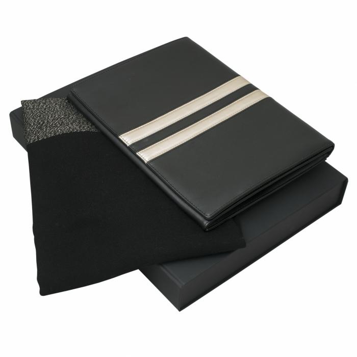 Set Sienna Black & Gold (case & Scarve)