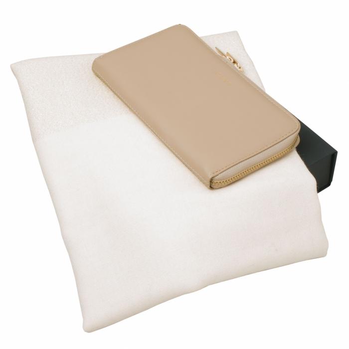 Set Sienna Nude & Gold (lady Purse & Scarve)