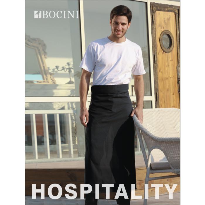 Cotton Drill Continental Apron-With Pocket
