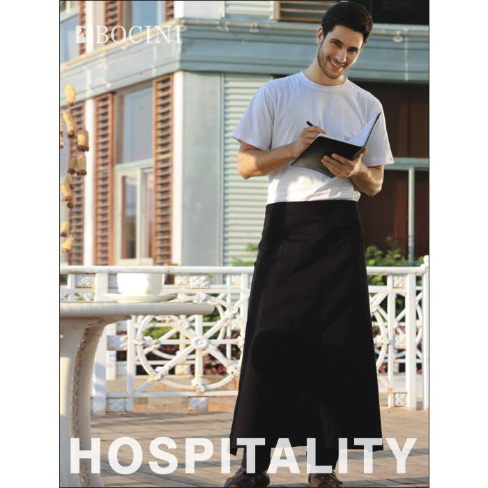 Polyester Drill Continental Apron-With Pocket