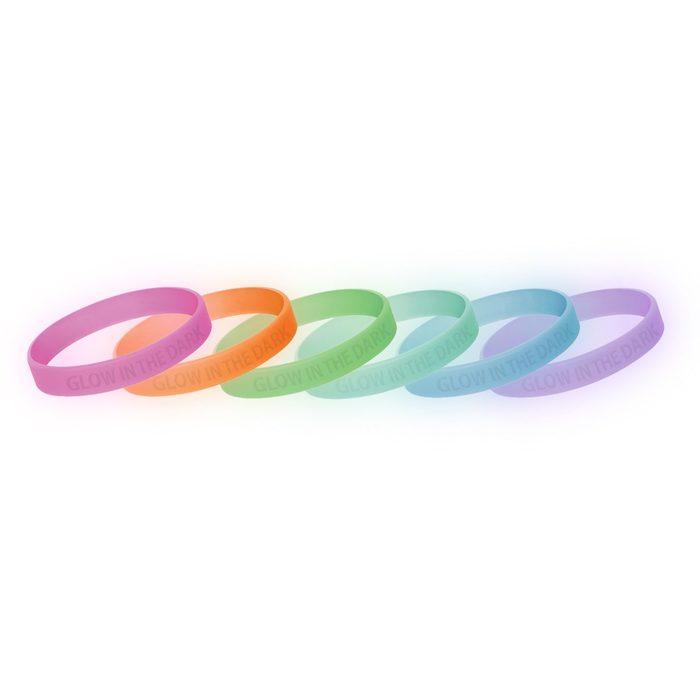 Debossed Glow In The Dark Wristbands