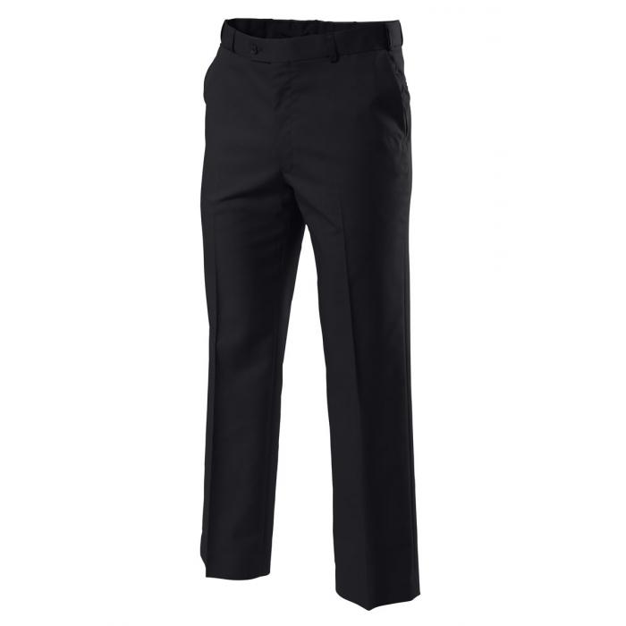 Mens Foundations Permanent Press Plain Front Pant With Bionic & Supercrease Finish
