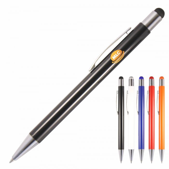 Executive Metal Pen Ballpoint Stylus Nelly Colours 