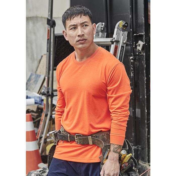 Mens Hi Vis Long Sleeve Tee