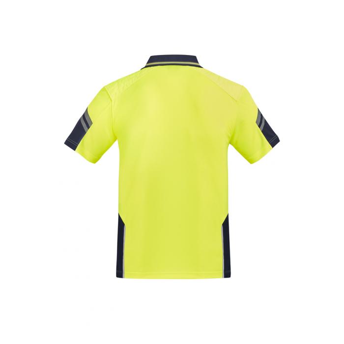 Mens Reinforced Hi Vis Squad S/S Polo