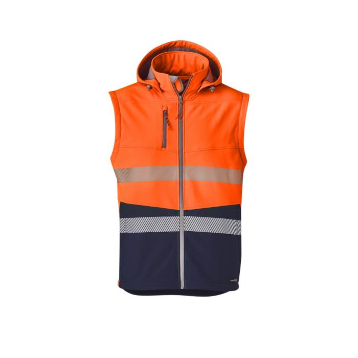 Unisex 2 in 1 Stretch Softshell Taped Jacket