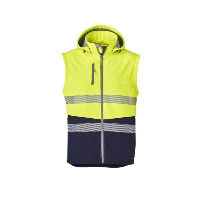 Unisex 2 in 1 Stretch Softshell Taped Jacket
