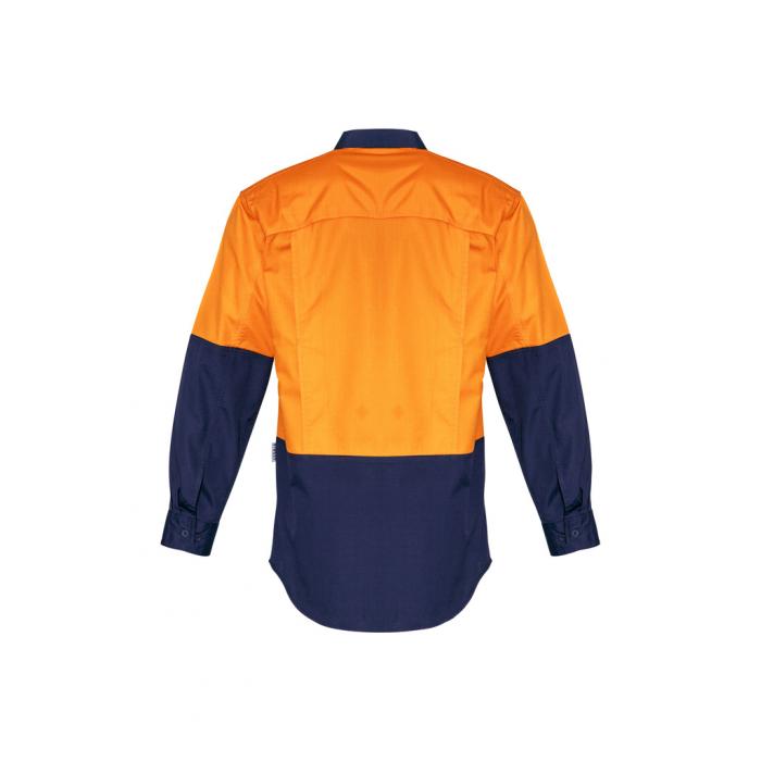 Mens Rugged Cooling Hi Vis Spliced Shirt