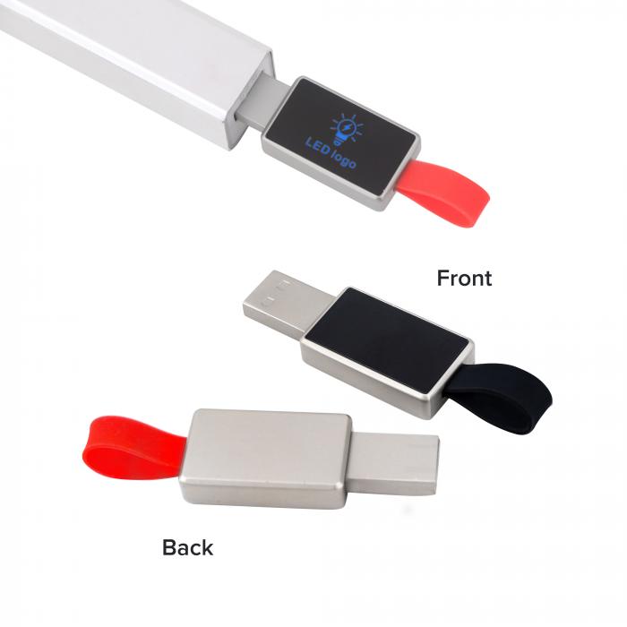 Lighting Logo Flash Drive