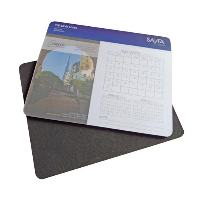 Calendar PVC Mouse Mat
