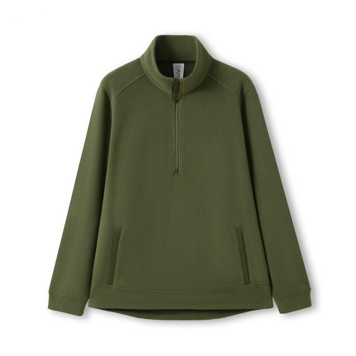 320gsm Men's / Unisex  Polar Fleece Half Zip Top