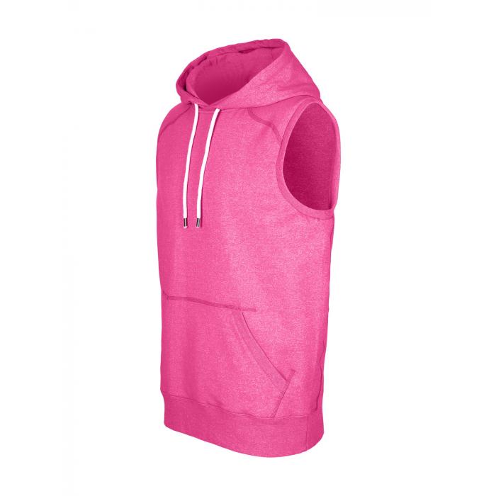 Men's Heather Sleeveless Hoodies - Greatness Range