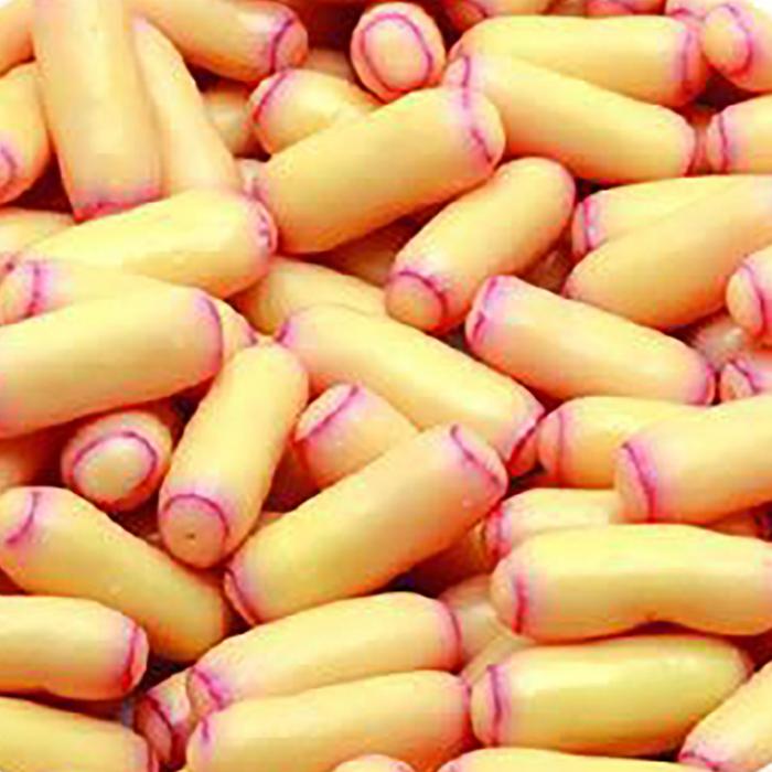 Raspberry White Choc Bullets