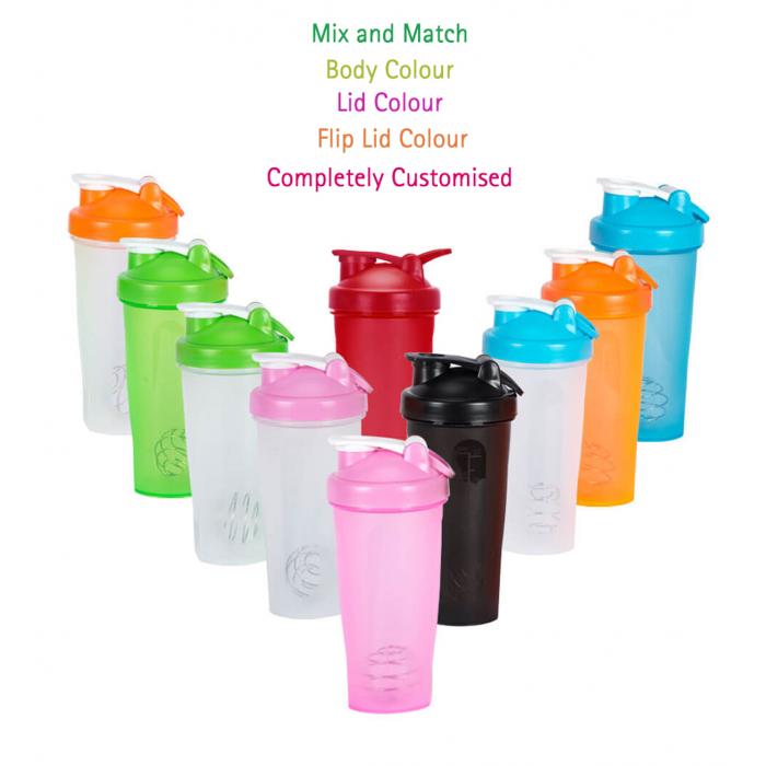 Protein Shaker CUSTOM LOGO 600ml BPA Free Shaker Bottle for Gym Personalized  Wat