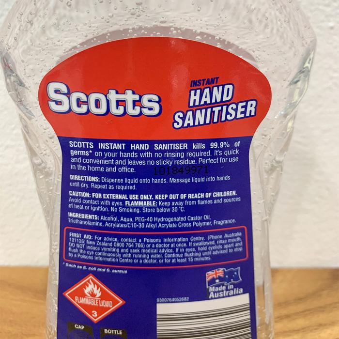 Hand Sanitise 450ML - Australian Made