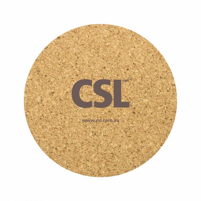 Round Cork Coaster
