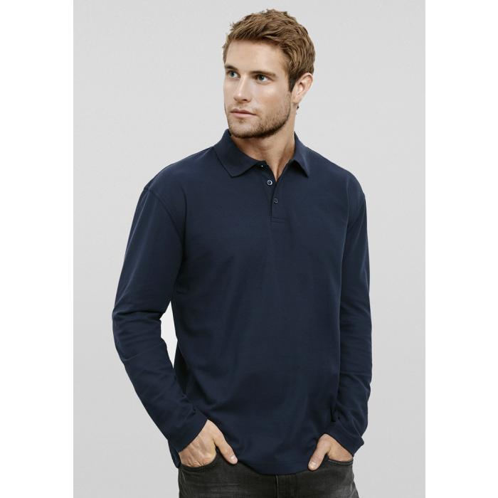 Crew Mens L/S Polo