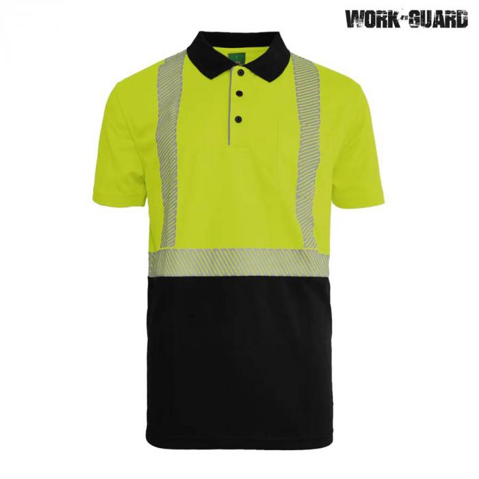 Recycled Hi Vis SS D/N Polo